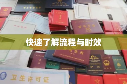 鲤城快速了解流程与时效