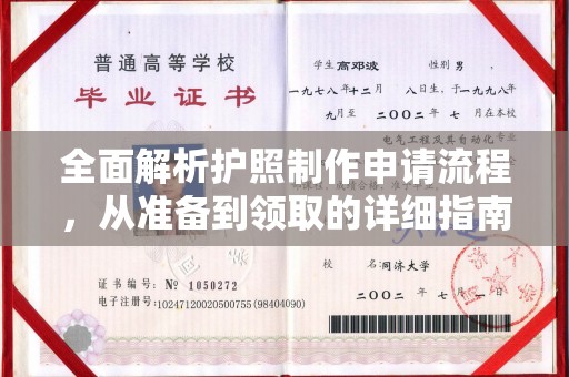 鲤城全面解析护照制作申请流程，从准备到领取的详细指南