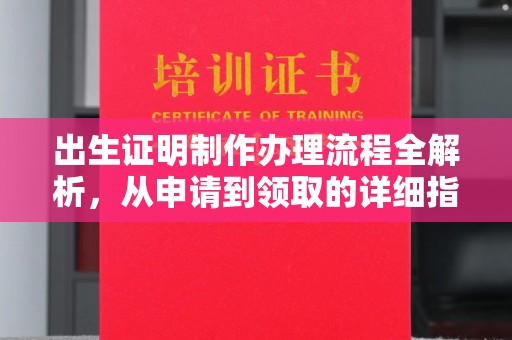 鲤城出生证明制作办理流程全解析，从申请到领取的详细指南