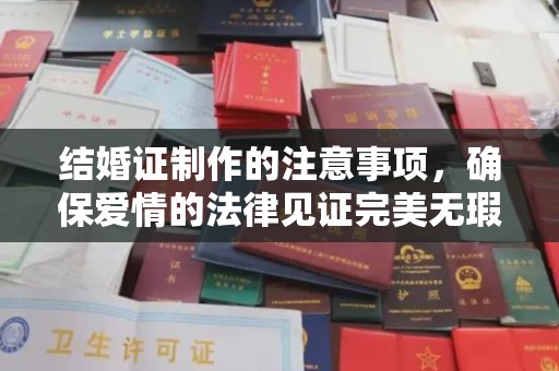 鲤城结婚证制作的注意事项，确保爱情的法律见证完美无瑕